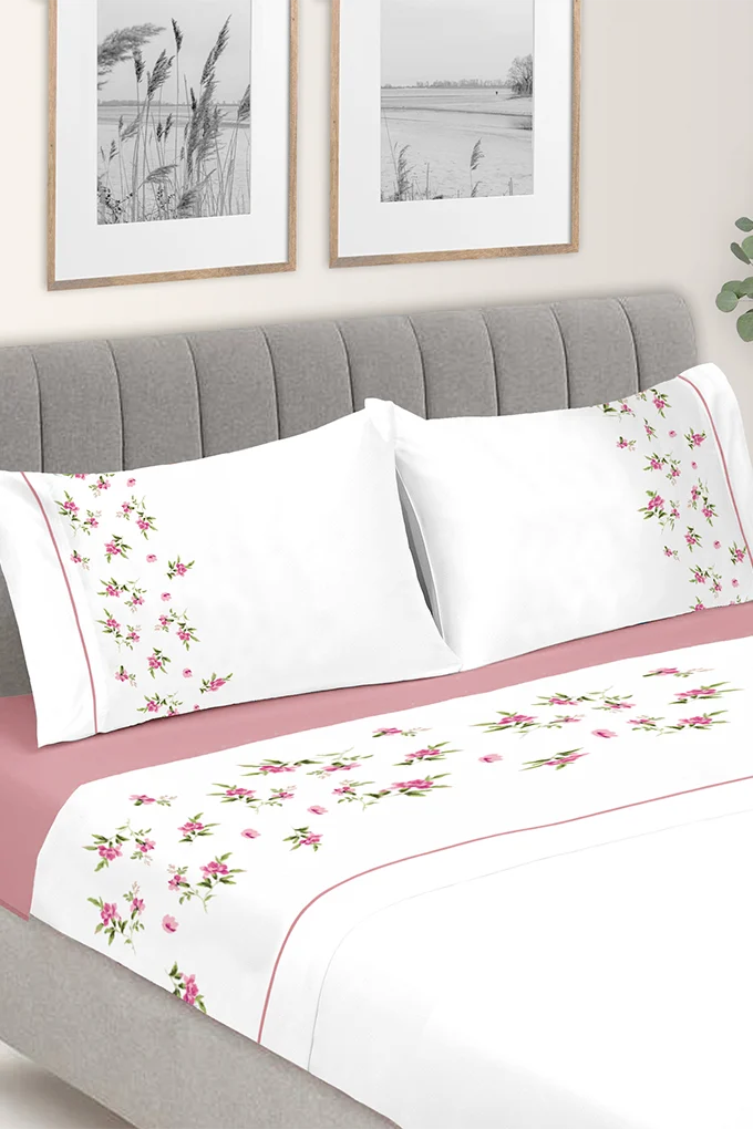 Bella 5: Parure de lit imprimée en coton
