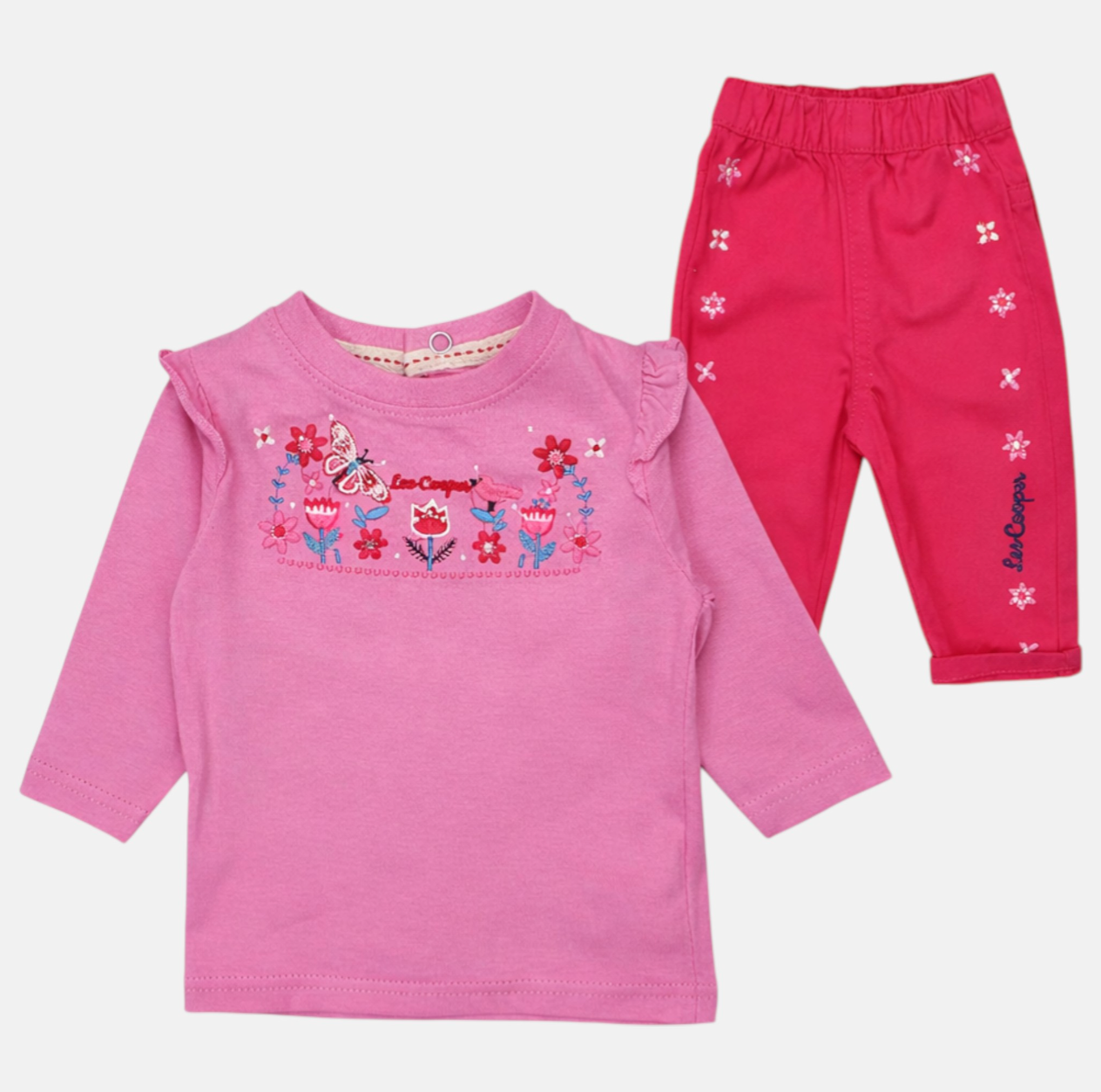 Ensemble Bébé Fille 3 Pièces Lee Cooper — Mini Blossom LC IK1719