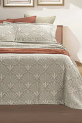 Couvre-lit Capri en jacquard de coton