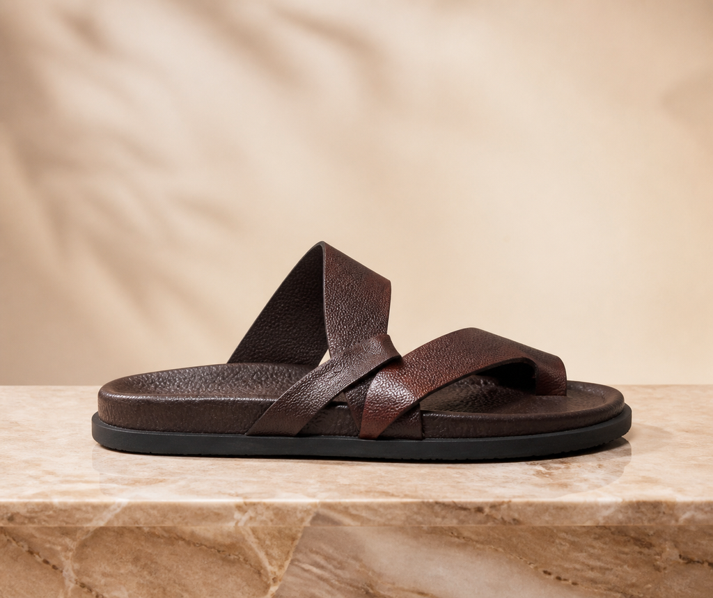 Sandales Ébène Marron
