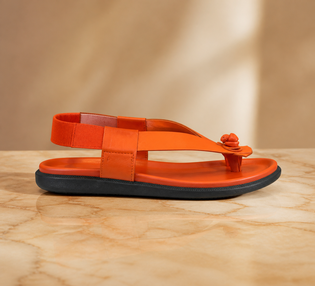 Sandales Soleil Corail